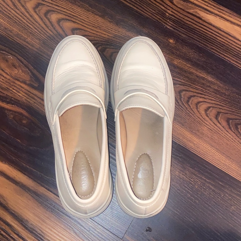 Portland Leather Company, white loafer